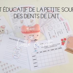 Le kit de la Petite Souris des dents de lait