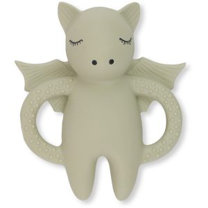 Hochet de dentition chauve-souris / gris