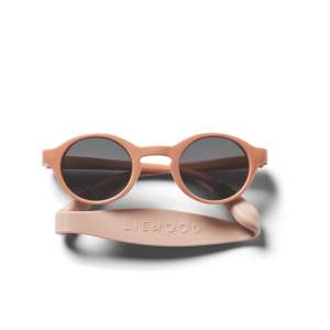 Lunettes de soleil bébé avec sangle Stacey / Rose