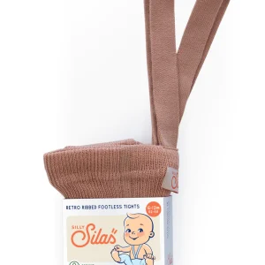 Collant à bretelles sans pieds / Light brown