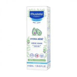 MUSTELA HYDRA BEBE CREME VISAGE 40ML