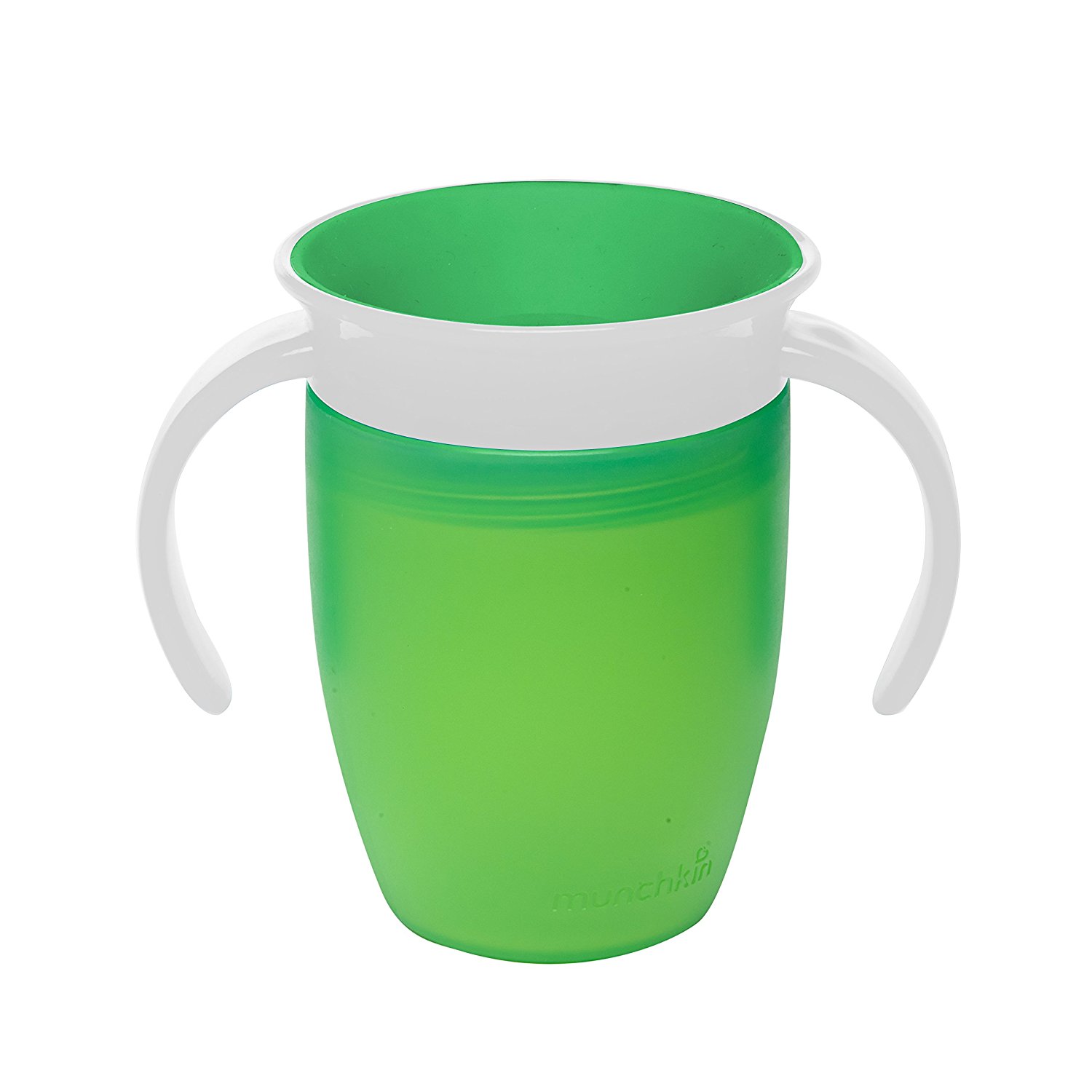 Munchkin – Tasse miracle 360ᵒ d’apprentissage pour bébé – vert – 207ml