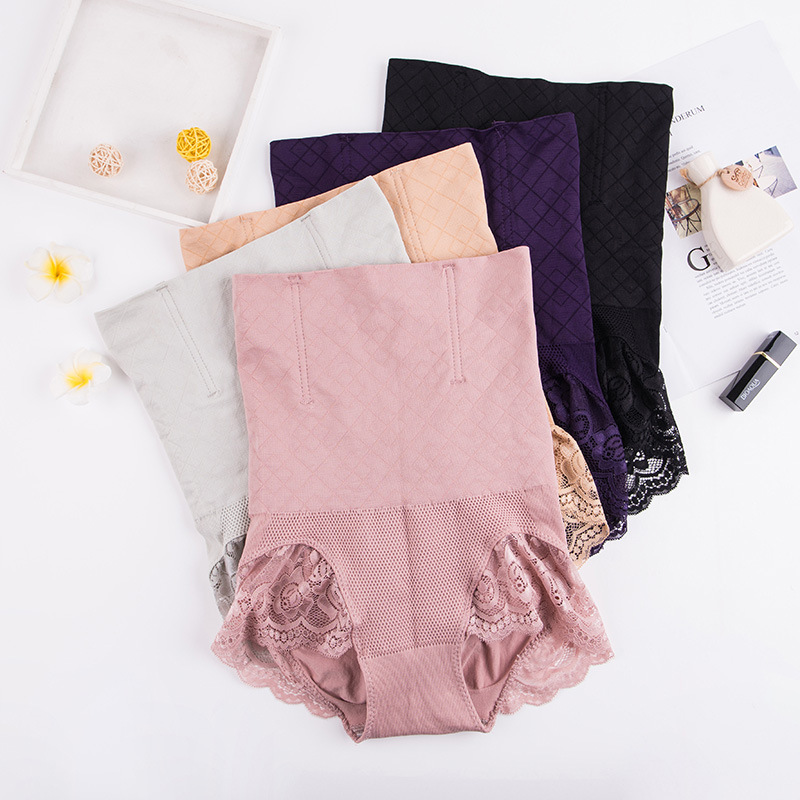 Gaine Ventre Plat Coton Violette – Image 2