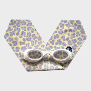 Lunettes de natation – Léopard Jaune et Violet – 4 – 7 ans