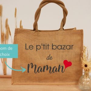 Sac Cabas maman – P’tit bazar de maman
