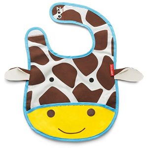 Skip Hop – Bavoir pour bébé Girafe (plusieurs coloris disponibles)