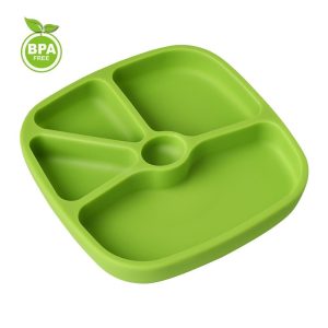 TTLIFE – Assiette pour bébé avec ventouse silicone (plusieurs coloris disponibles)