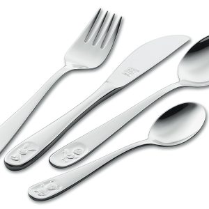 Zwilling – Coffret de 4 couverts pour enfants (plusieurs motifs disponibles)