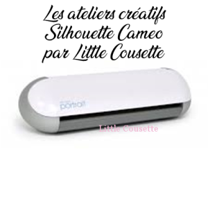 Atelier créatif scrapbooking-Ma première découpe avec la silhouette Cameo