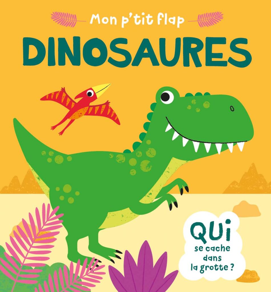 Petit flap de poche / Dinosaures