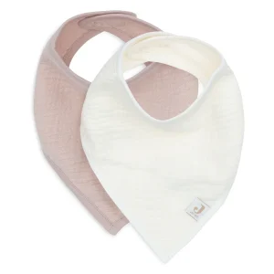 Bavoirs bandana / rose