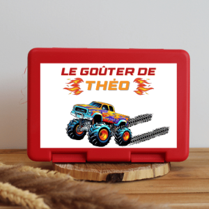 Boîte à goûter personnalisable – 4×4