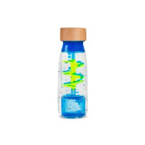 PETIT BOUM MOVE BOTTLE SPIRAL BLUE