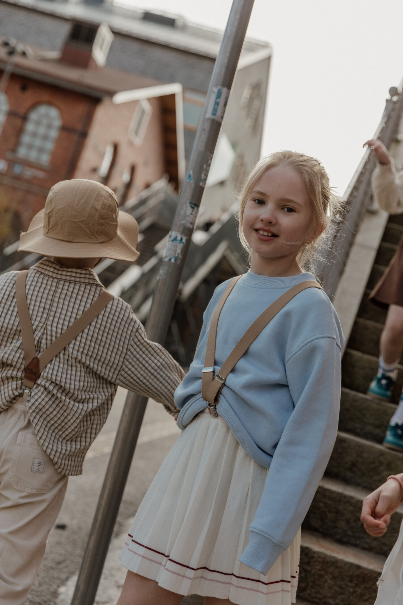 Bretelles enfant / Beige – Image 4