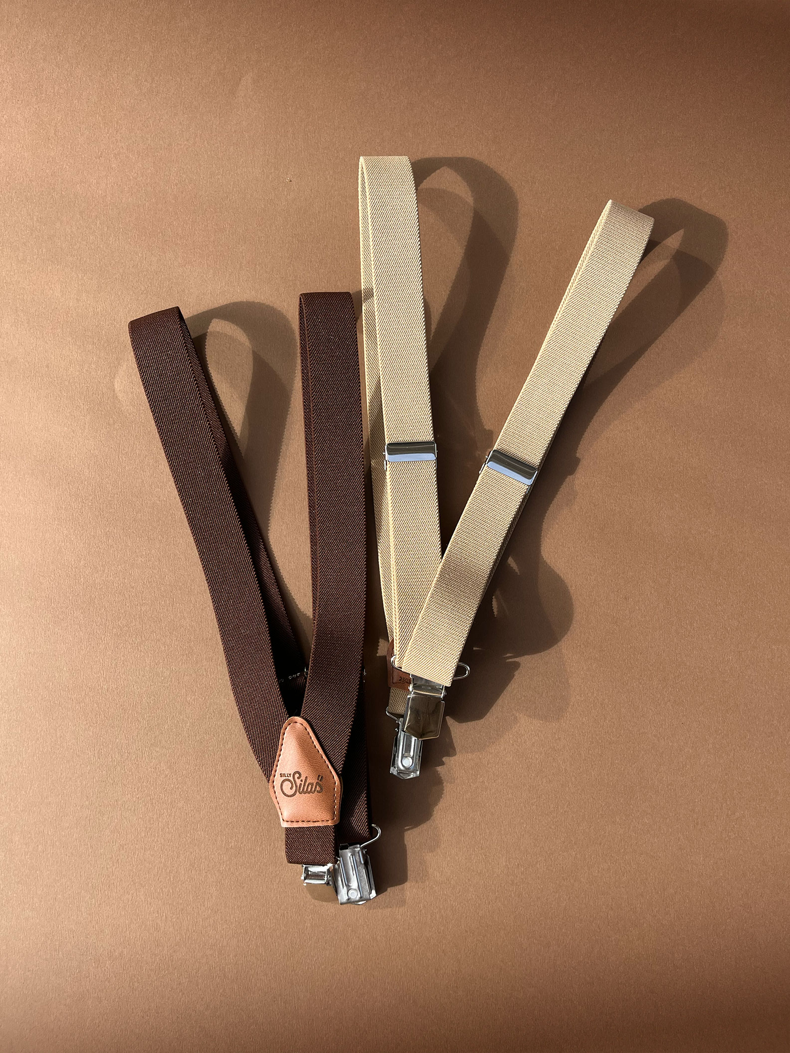 Bretelles enfant / Beige – Image 3