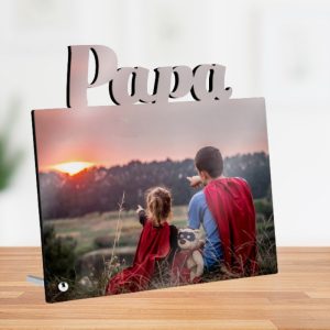 Cadre photo personnalisé “Papa”