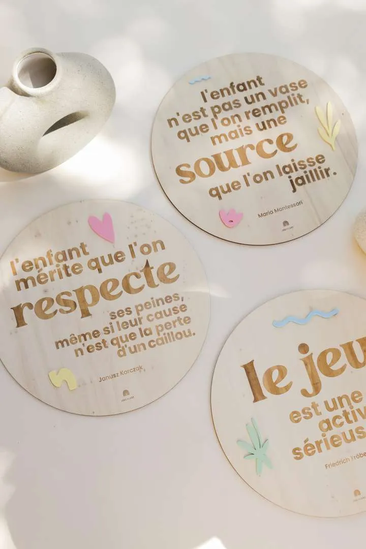 Panneau inspirant pédagogue