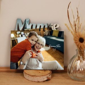 Cadre photo pour mamie personnalisé avec photo & texte