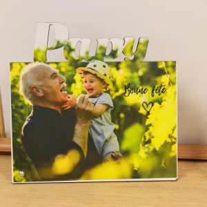 Cadre photo pour papi personnalisé avec photo & texte