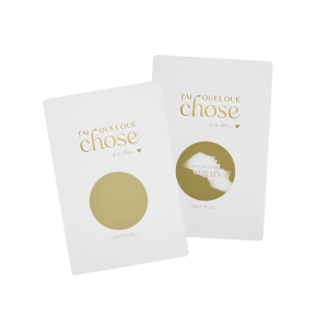 Carte à gratter / Veux-tu être parrain ?