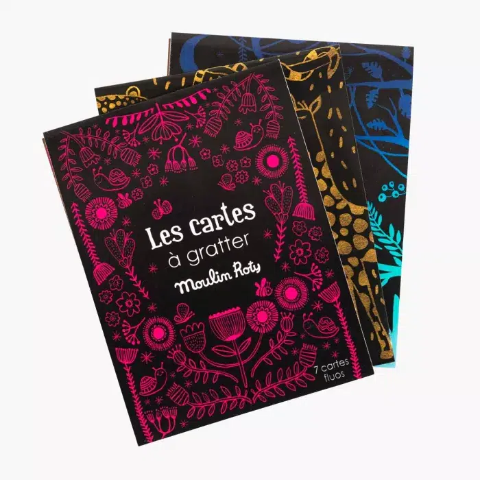 Cartes à gratter – les petites merveilles