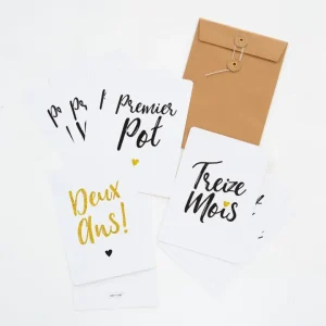 CARTES ÉTAPES DEUXIÈME ANNÉE BÉBÉ