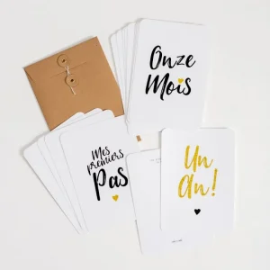 CARTES ÉTAPES PREMIÈRE ANNÉE DE BÉBÉ