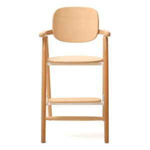 Chaise haute évolutive en bois Tobo / Naturel