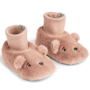 Chaussons Beth Ours rose