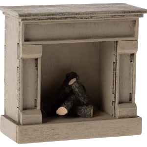 Cheminée pour souris / Blanc cassé