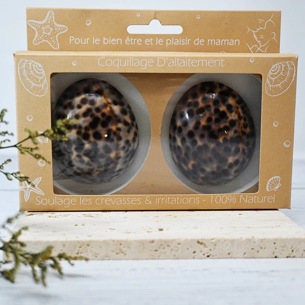 Coquillage d’allaitement mammaire – Brillant – taille S