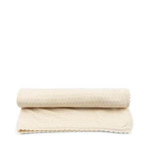 Couverture pointelle Antique white