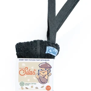 Collant à bretelles Granny sans pieds / Dark grey