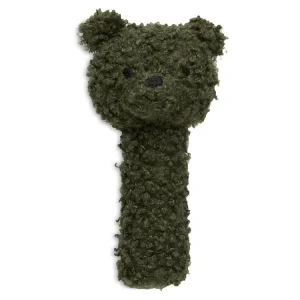 Hochet Teddy Bear Leaf Green – Jollein