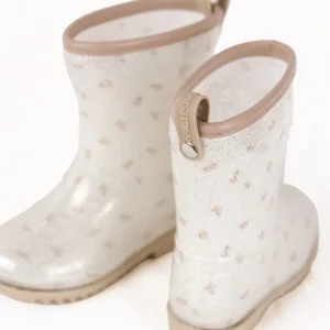 Bottes de pluie glitter / Flower buds