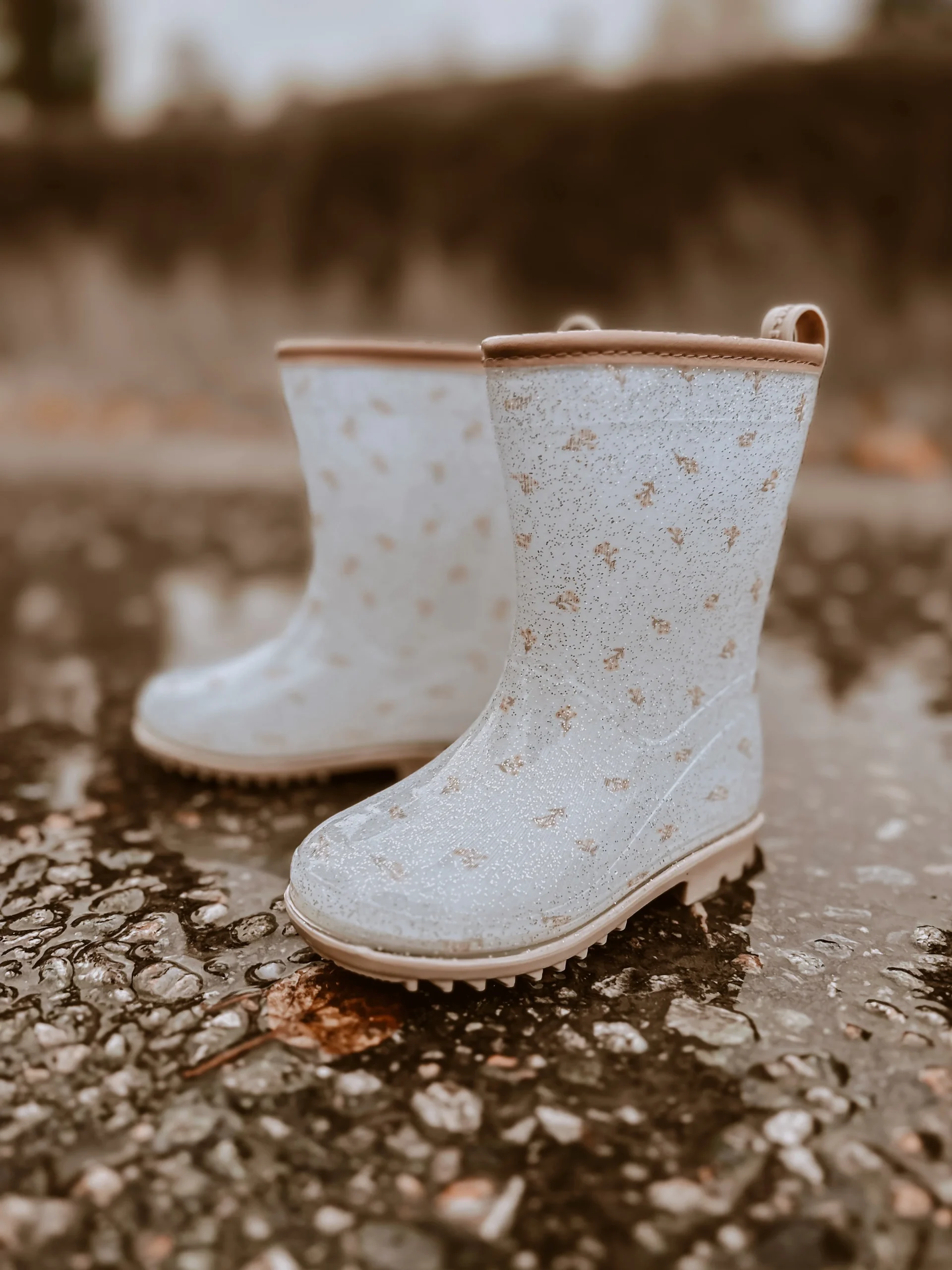 Bottes de pluie glitter / Flower buds – Image 2