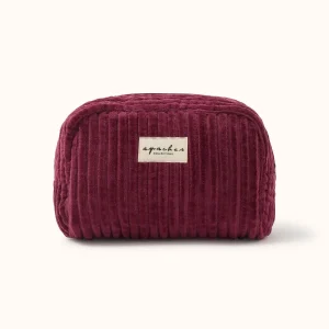 Trousse de toilette Velours cherry