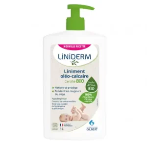 Liniment liniderm oléo-calcaire Gilbert 1L