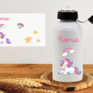 Gourde de sport isotherme personnalisée – Licorne