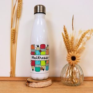 Gourde isotherme personnalisée pour maître maîtresse