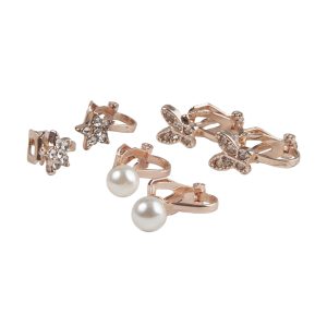 Boucles d’oreilles clip x3 / Dazzle