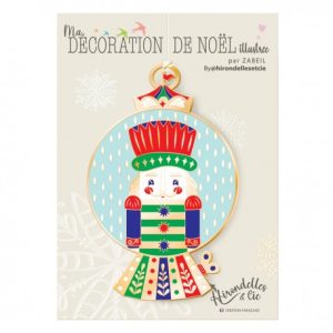 Décoration de Noël à suspendre (10 cm)- Bretzel&Cie(nutcracker boule)