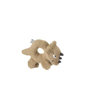 Hochet peluche Romain Dino triceratops