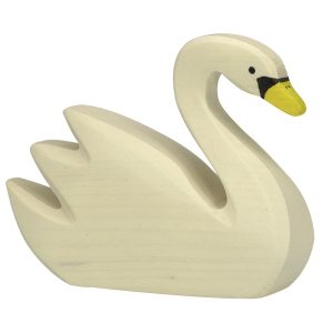 Cygne en bois