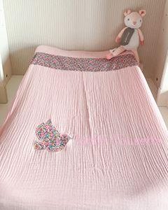 Housse élastiquée de matelas à langer Sofalange