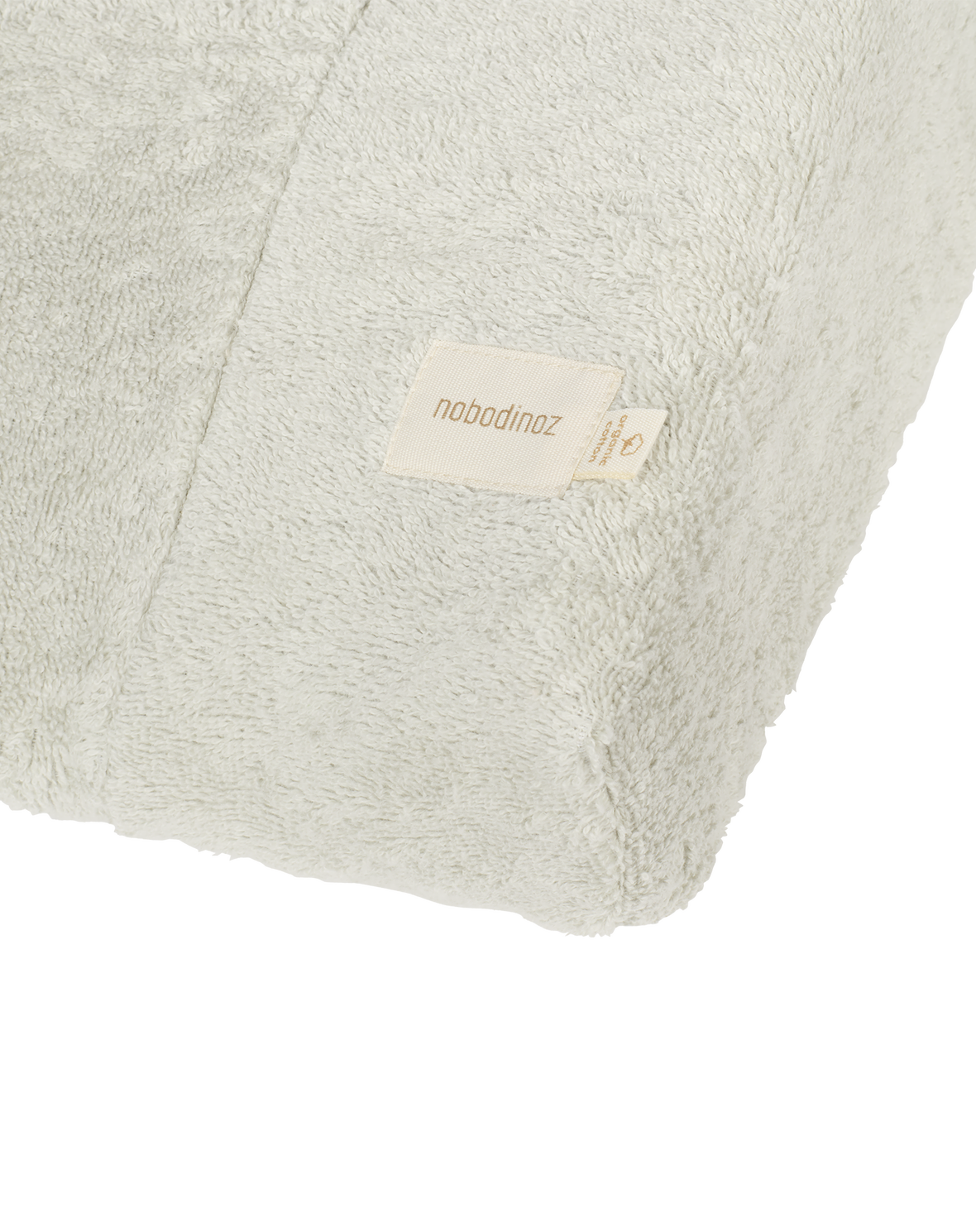 Housse de matelas à langer éponge / Sage green – Image 3