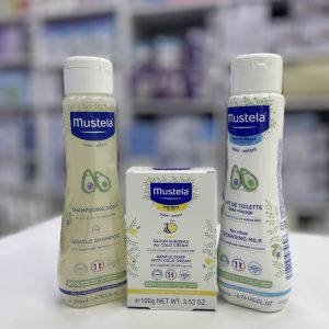 Mustela Pack Baby Essentiel Lait De Toilette & Shampooing & Savon 200ml