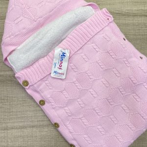 CACHE BÉBÉ MINNOS – rose