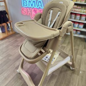 Chaise haute Premium en beige Kd905 – kidilo