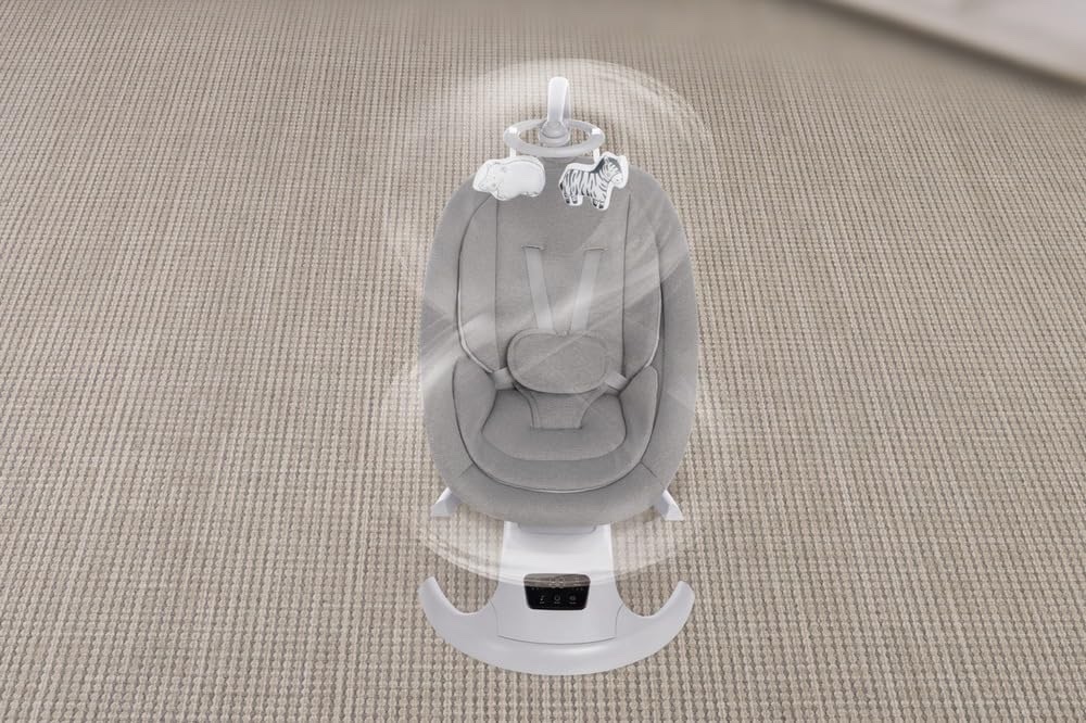 Mastela balancelle électrique Lullaby Obrit (3-15kg) – Image 3